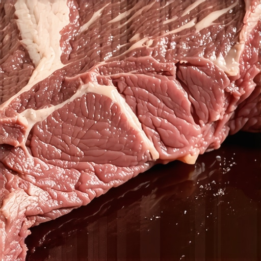 Juicy, tender beef resting after slow cooking, ready to serve