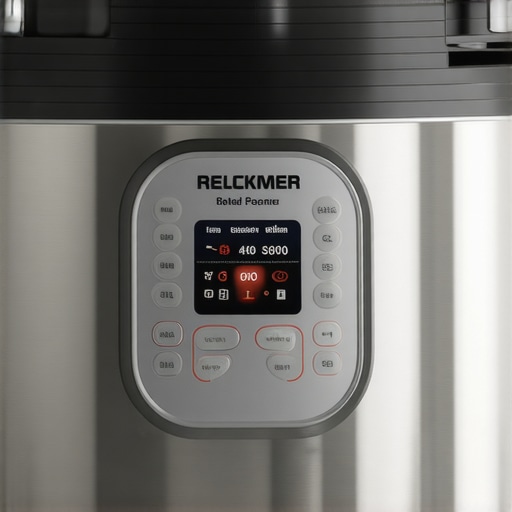 A clean and organized multicooker with fresh gasket and accessories ready for use.